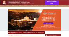 Desktop Screenshot of mitpune.com